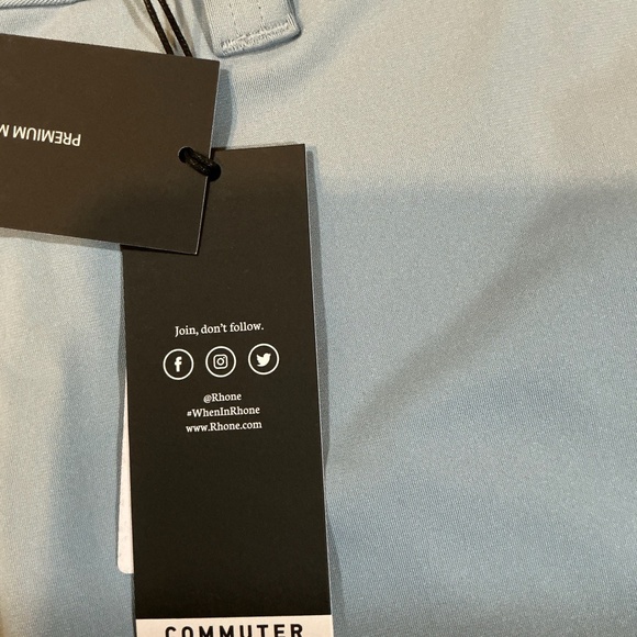 Rhone Commuter Shorts Light Blue – Men’s Size 30 NWT Performance Chino - Picture 13 of 14